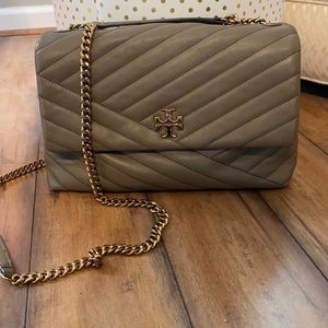 Tory Burch KIRA chevron leather cross body bag